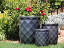 Medium High Diamond Planter By Plantatorem