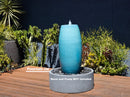 Narrow Drum Shape Fountain By Plantatorem