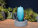 Narrow Drum Shape Fountain By Plantatorem