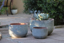 Egg Horizontal Ripples Planter By Plantatorem
