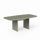 Boat Shaped Conference Room Table