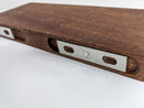 Thin Custom Mahogany Floating Shelves in 24" to 36" lengths
