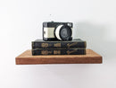Thin Mahogany Floating Shelf in 6" to 36" lengths