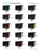 NEW! The Retrobox Locking Package Dropbox in JET BLACK - Modern Mailbox