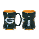 Green Bay Packers Logo Relief Coffee Mug