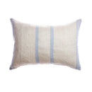 Indigo Stripes Rustic Pillow