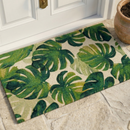 Panama Green Outdoor Doormat – 18" x 30" Non-Slip, Nylon