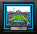 Carolina Panthers Bank of America Stadium NFL Football 8" x 10" Framed and Matted Photo