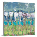 Paper Whites on Parade - Open Edition Canvas Print