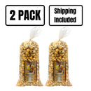 Miner's Mix Caramel & Cheese Popcorn Mix | Pack of 2 | 7 oz | Non-GMO | Shipping Included | Gold Dust Kettle Corn