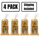 Miner's Mix Caramel & Cheese Popcorn Mix | Pack of 4 | 7 oz | Non-GMO | Shipping Included | Gold Dust Kettle Corn