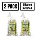 White Butterfly Popped Popcorn | Pack of 2 | 1.5 oz | Non-GMO | Shipping Included | Gold Dust Kettle Corn