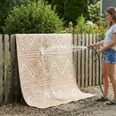 Patan - Coral Outdoor Rug for Patio