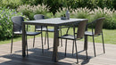 Aluminum Outdoor Arm Chair - Set of 4 - Rodi