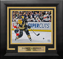 Patrice Bergeron in Action Boston Bruins 8" x 10" Framed Hockey Photo