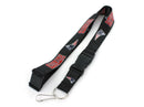 New England Patriots Black Lanyard