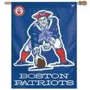 New England Patriots Throwback Vertical Flag