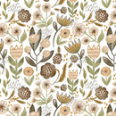 Wild flowers Woodland Forest - Nursery Wall Decor Wallpapers