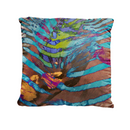 Velvet Pillow - Luxury Vegan - African Paint