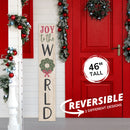 Peace On Earth Christmas Porch Sign