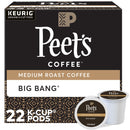 Peet's BIG BANG K-Cups, Medium Roast – 22 Count