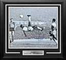 Pele Bicycle Kick, Brazil v. Belgium Autographed Soccer 16" x 20" Framed and Matted Photo