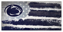Penn State Nittany Lions Team Flag Wooden Sign