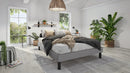 PerformaSleep® Breeze Foundation | Upholstered Platform Bed Frame
