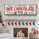 Personalized Hot Chocolate Bar Sign II