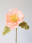 Icelandic Poppy Single Stem | Handcrafted Paper Flower