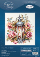 Petals and Light Counted Cross Stitch Kit by Magic Needle 70-45
