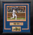 Pete Alonso Record-Breaking Home Run New York Mets 8" x 10" Framed Photo with Engraved Autograph