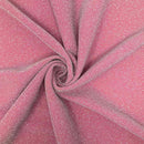 Petite Fit Hyper Pink Shimmer Collared Sleeveless Jumpsuit [Sizes SM-1X]