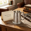Pewter Tankard with Satin Matte Finish