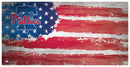 Philadelphia Phillies Team Flag Wooden Sign