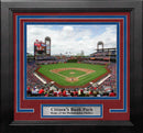 Philadelphia Phillies Citizen's Bank Park Aerial View 8" x 10" Framed Baseball Stadium Photo