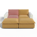 Ainfox Module Sofa Oversized 4 Seats Sleeper Sofa Bed For Salon,Living Room,Vila Etc