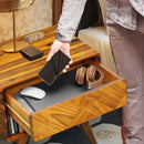 Laden Handcrafted Solid Wood Nightstand