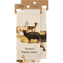 Picnic? Alpaca Our Lunch Dish Cloth Towel | 8" x 28"