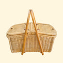 Aurelie Rattan Picnic Basket