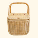 Aurelie Rattan Picnic Basket