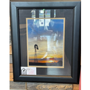 Sunset Windmill Photograph | Black Frame 14 x 17 | Kenn Stobbe