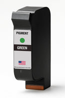 U.S. Remanufactured TIJ Pigment Green Thermal Inkjet Cartridge