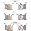 Somerset Pillow Combination | Set of Four Pillow Covers
