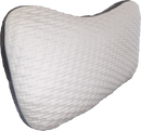 Hybrid Natural Latex Shoulder Pillow — Contoured Side Sleeper Support