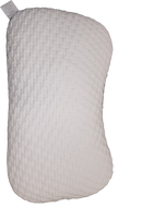 Hybrid Natural Latex Shoulder Pillow — Contoured Side Sleeper Support