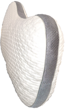 Hybrid Natural Latex Shoulder Pillow — Contoured Side Sleeper Support