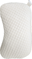 Hybrid Natural Latex Shoulder Pillow — Contoured Side Sleeper Support