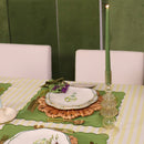 24 Extra Tall Pine Green Taper Candle - 6 Packs of 4