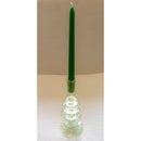 Extra Tall Pine Green Taper Candle, 1 Case of 48 Packs (4 Candles per Pack)